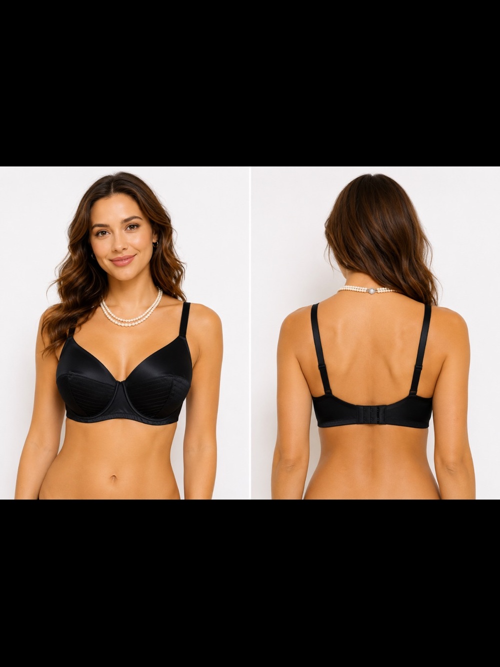 Savage X Fenty Black Underwire Full-Coverage Bra